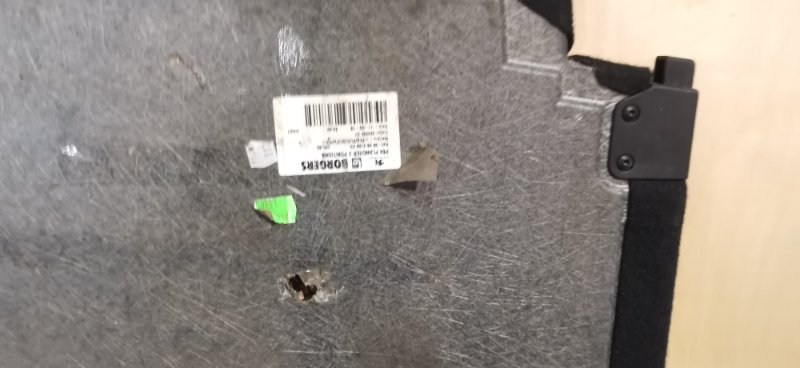 Пол багажника PEUGEOT 3008 2019 2