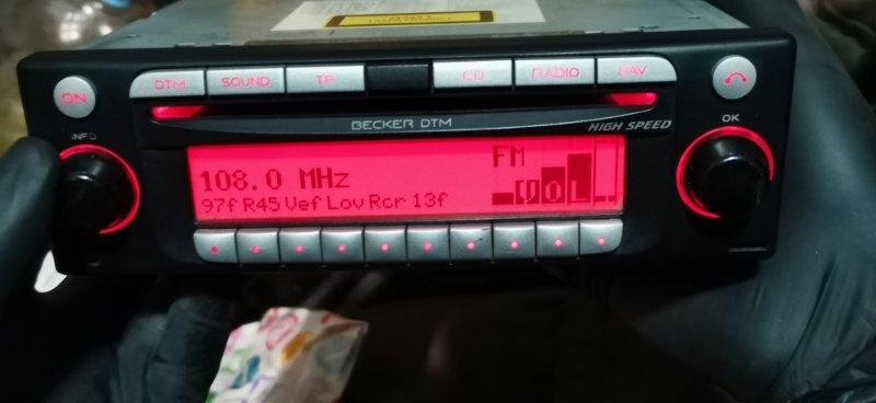 Becker DTM High Speed BE7912 Mercedes W124 1993 W124T