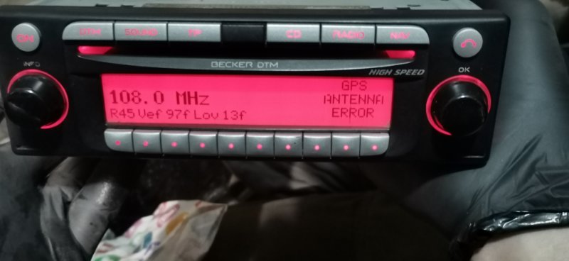 Becker DTM High Speed BE7912 Mercedes W124 1993 W124T