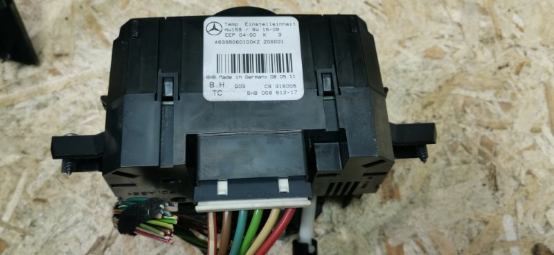 Блок управления климат-контролем Mercedes Vito 2011 639 рест