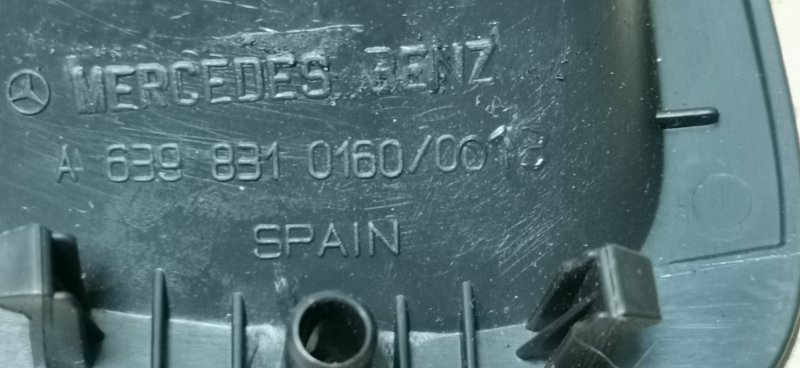 Дефлектор панели Mercedes Vito 2011 639 рест