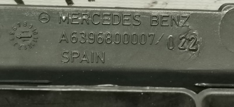 Дефлектор центральной консоли Mercedes Vito 2011 639 рест