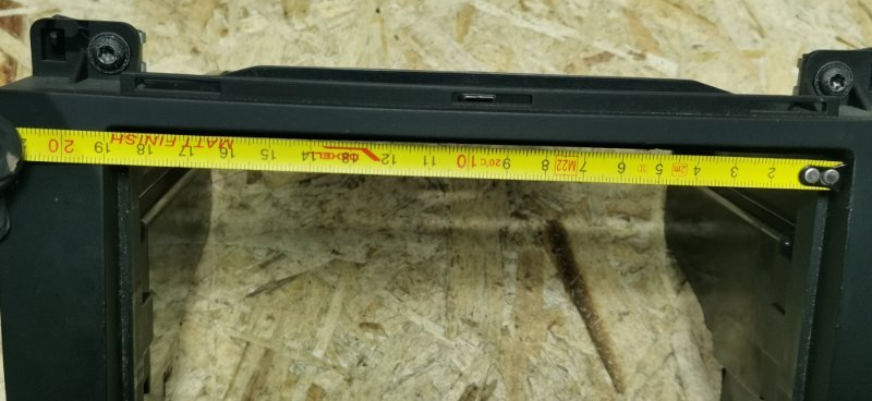 Рамка магнитолы Mercedes Vito 2011 639 рест