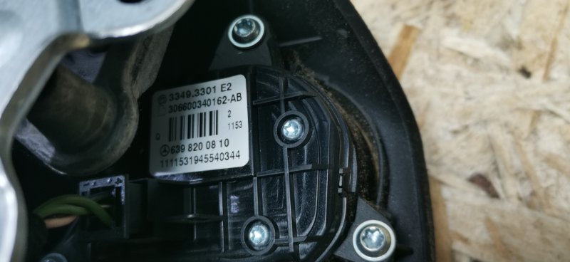 Подушка безопасности в руль Mercedes Vito 2011 639 рест