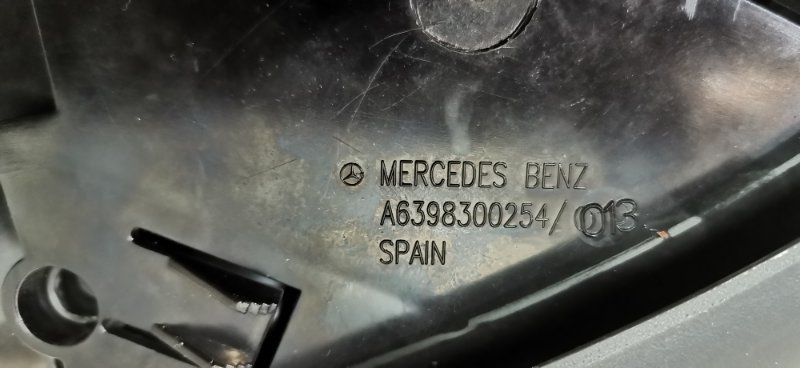 Дефлектор панели Mercedes Vito 2011 639 рест