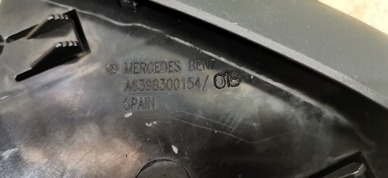 Дефлектор панели Mercedes Vito 2011 639 рест