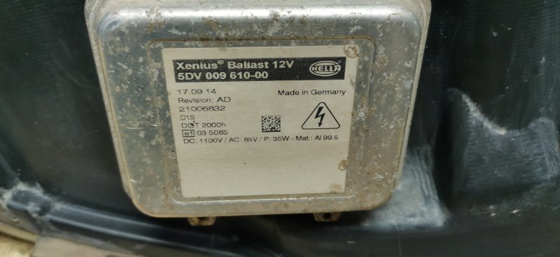 Фара Mercedes Vito 2011 639 рест