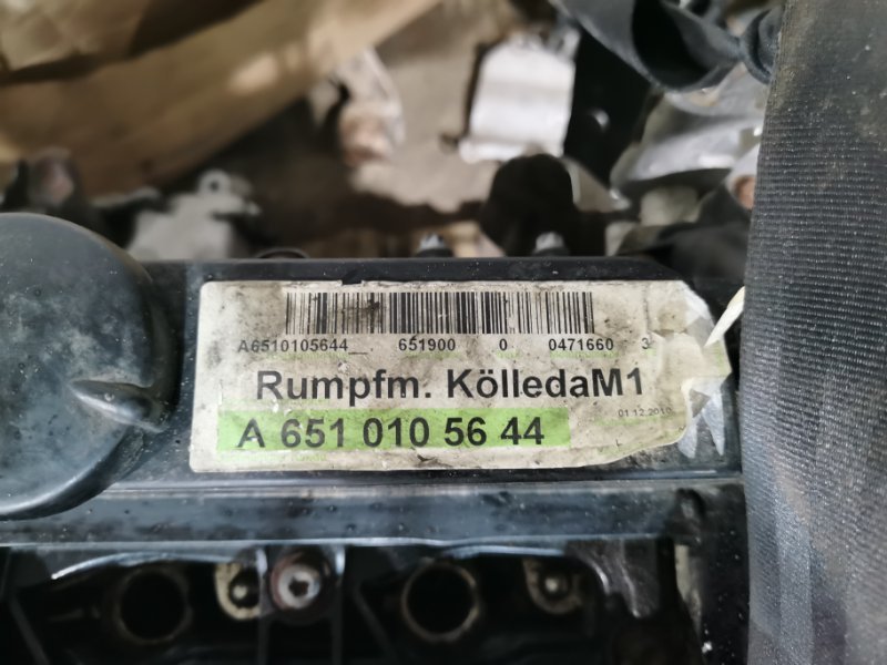 Двигатель 651.940 Mercedes Vito 2011 639 рест