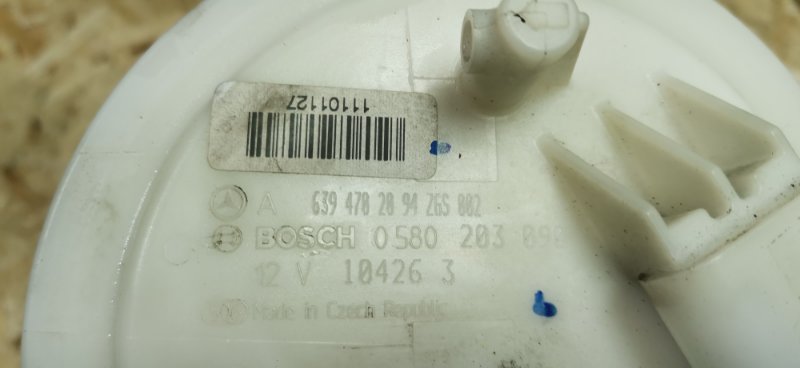 Насос топливный Mercedes Vito 2011 639 рест