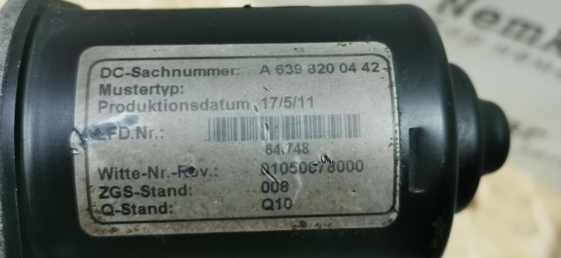 Электропривод сдвижной двери Mercedes Vito 2011 639 рест