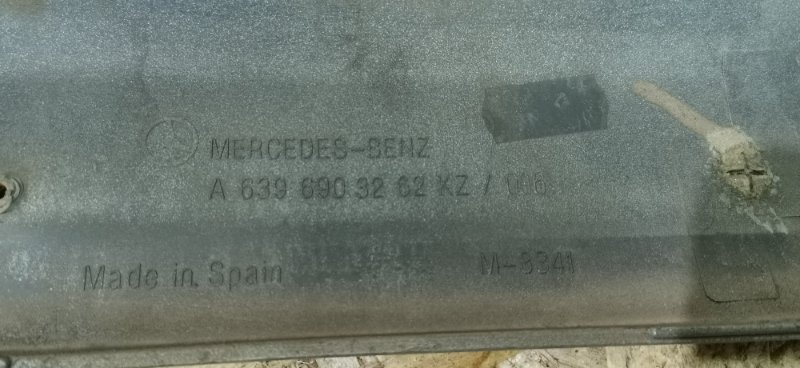 Молдинг крыла Mercedes Vito 2011 639 рест