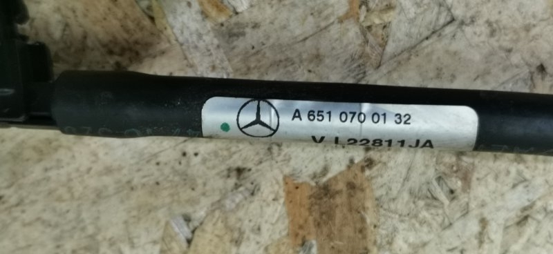 Трубка обратки форсунок Mercedes Vito 2011 639 рест