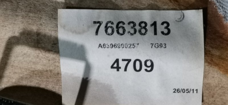 Обшивка потолка Mercedes VIANO 2011 639 рест