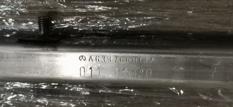 Направляющие сдвижной двери Mercedes VIANO 2011 639 рест