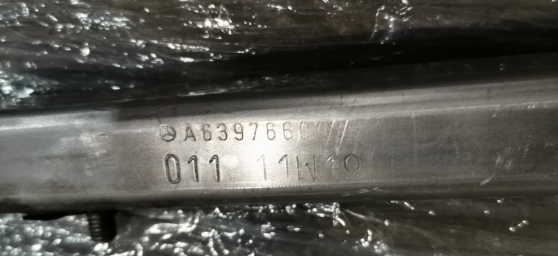 Направляющие сдвижной двери Mercedes VIANO 2011 639 рест