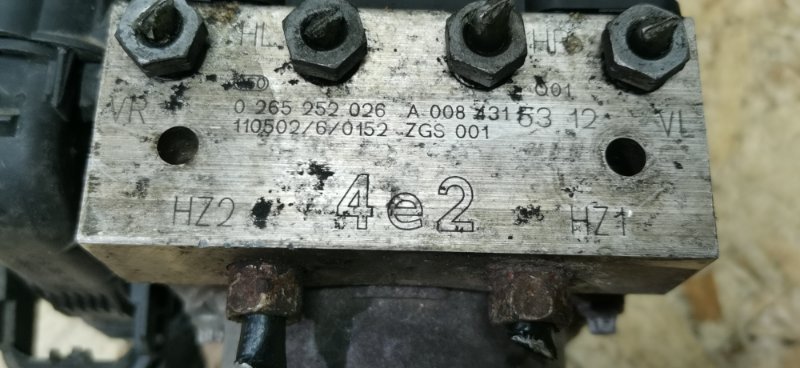 Блок abs Mercedes VIANO 2011 639 рест