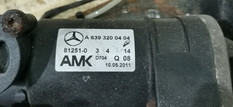 Компрессор пневмоподвески Mercedes VIANO 2011 639 рест