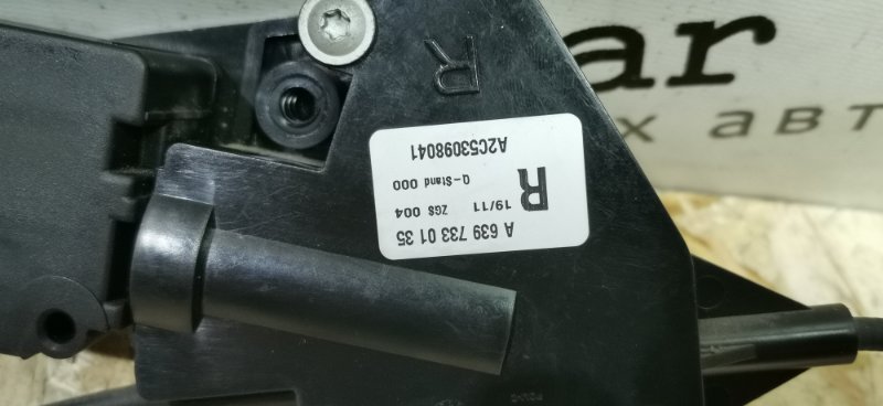 Привод замка сдвижной двери Mercedes VIANO 2011 639 рест