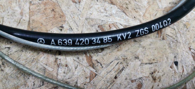 Трос ручника Mercedes VIANO 2011 639 рест