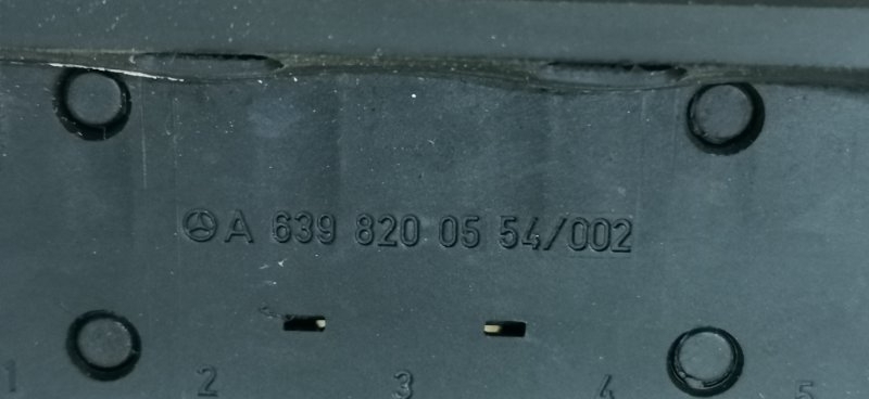 Контакты сдвижной двери Mercedes VIANO 2011 639 рест