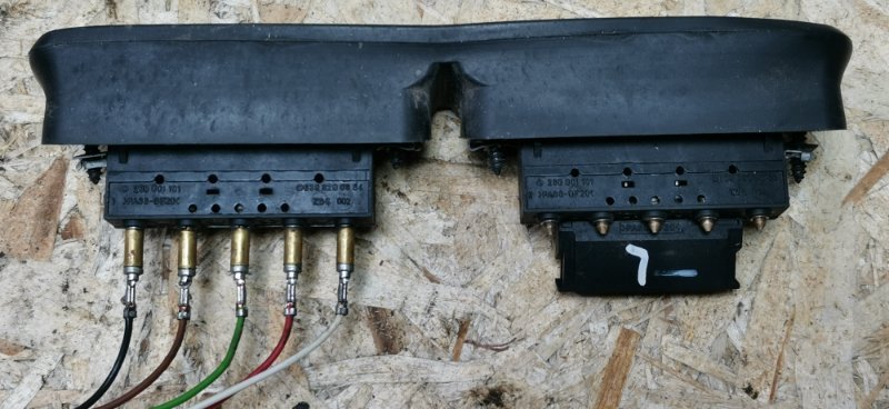 Контакты сдвижной двери Mercedes VIANO 2011 639 рест