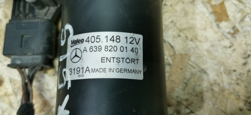 Мотор дворников Mercedes VIANO 2011 639 рест