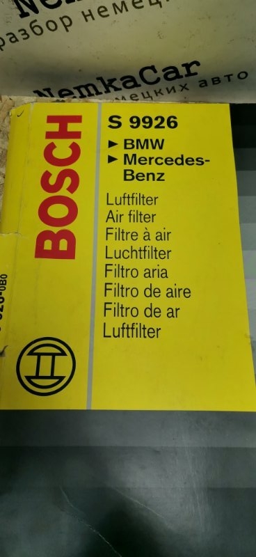 Фильтр воздушный Mercedes W123