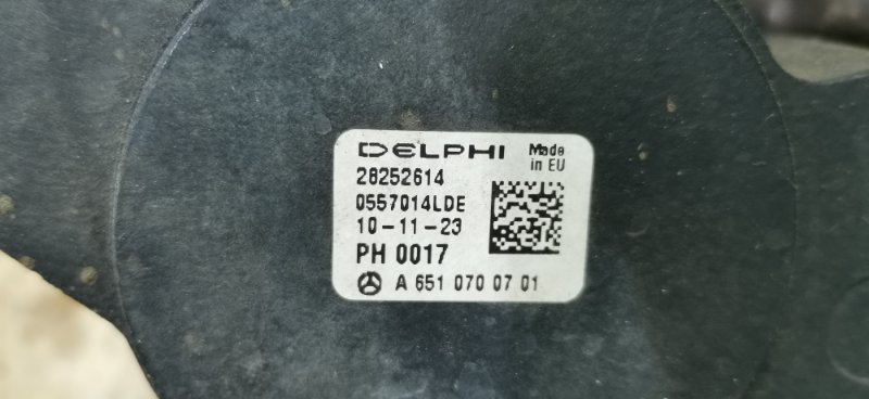 ТНВД Mercedes VIANO 2011 639 рест