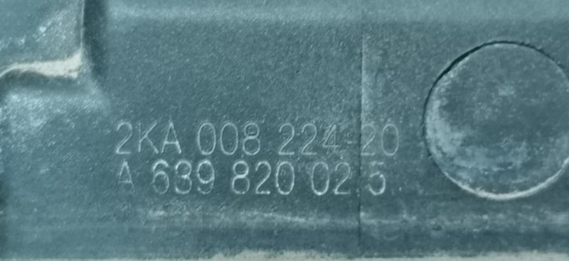 Подсветка номера Mercedes VIANO 2011 639 рест