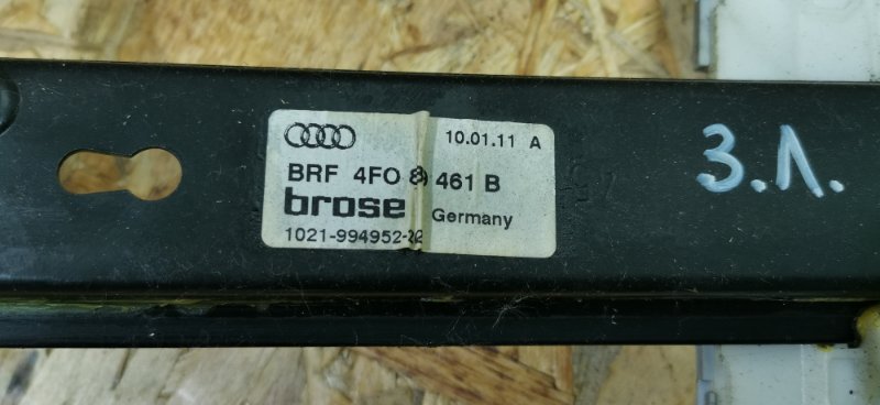 Стеклоподъемник AUDI A6 C6 Allroad quattro 2007 4F