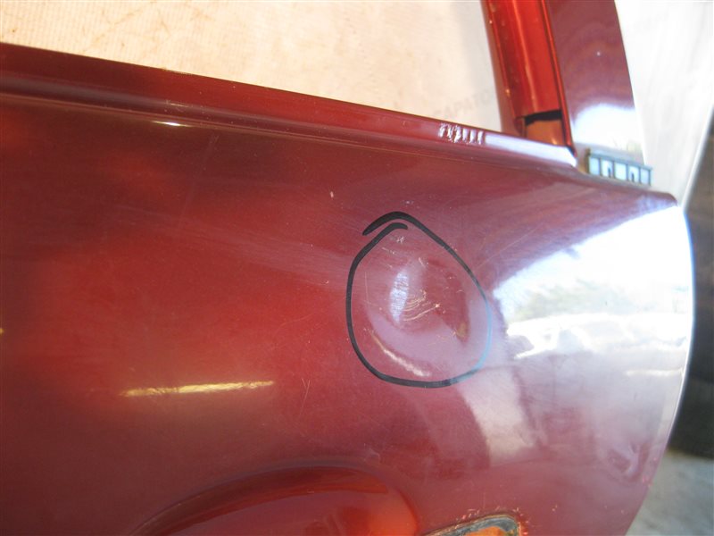 Дверь Skoda Fabia 2007 универсал