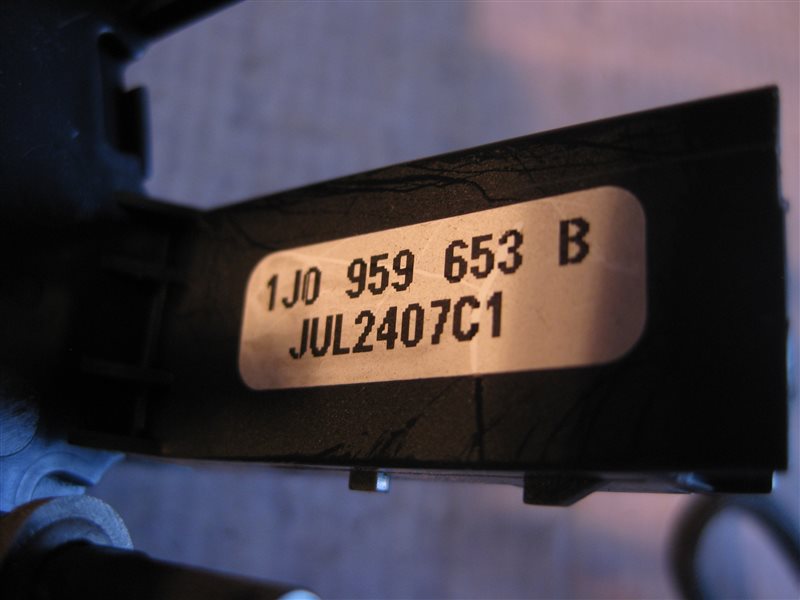 Механизм подрулевой для SRS Skoda Fabia 2007 универсал
