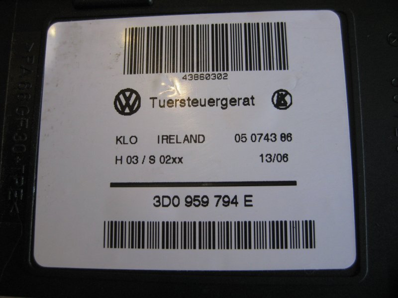 Мотор стеклоподъемника Volkswagen Touareg 2006 Кроссовер