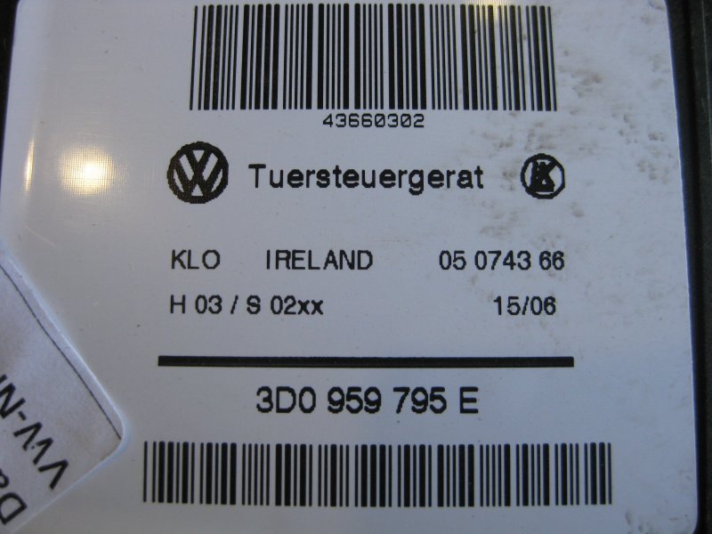 Мотор стеклоподъемника Volkswagen Touareg 2006 Кроссовер