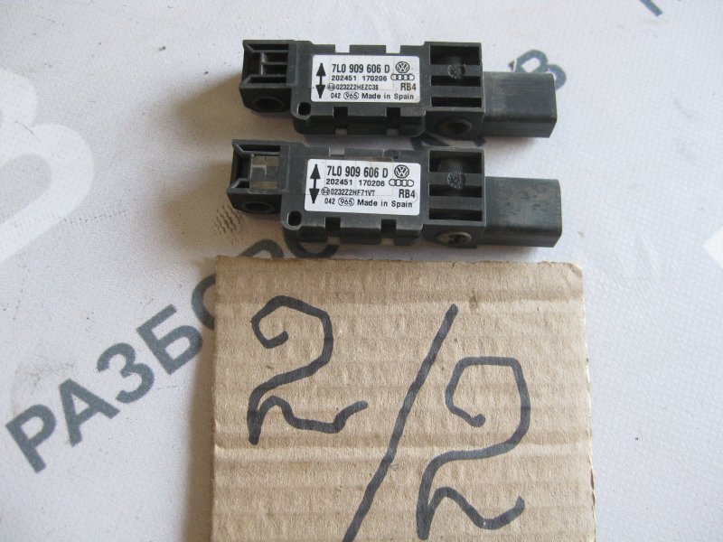 Датчик AIR BAG боковой Volkswagen Touareg 2006 Кроссовер