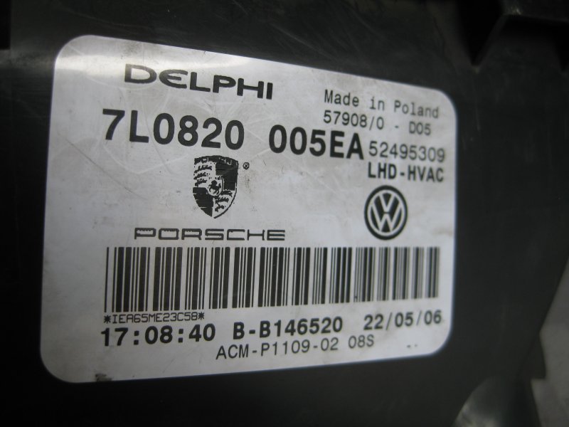Корпус отопителя Volkswagen Touareg 2006 Кроссовер