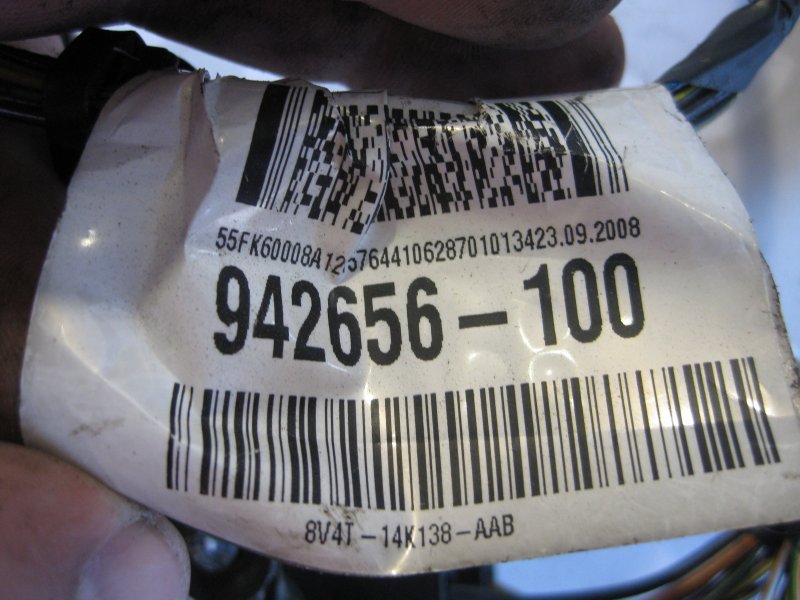 Проводка двери Ford Kuga 2008