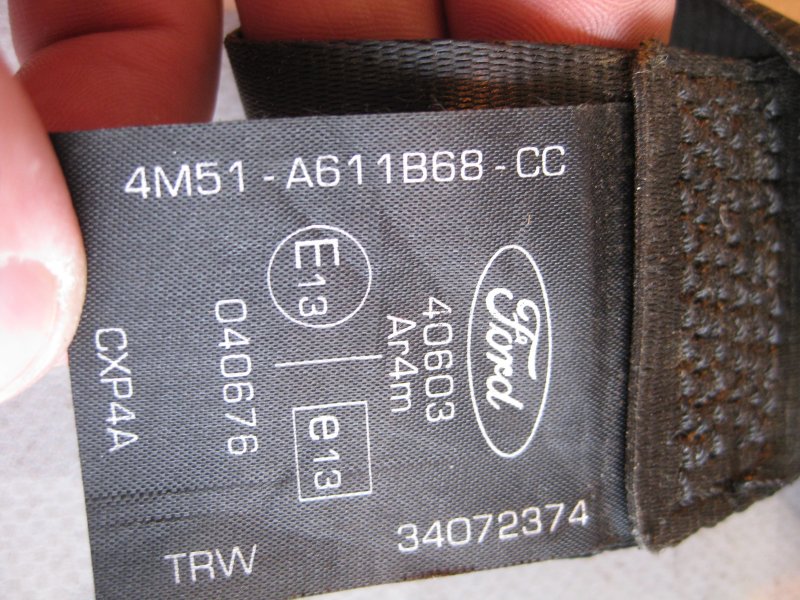 Ремень безопасности Ford Kuga 2009