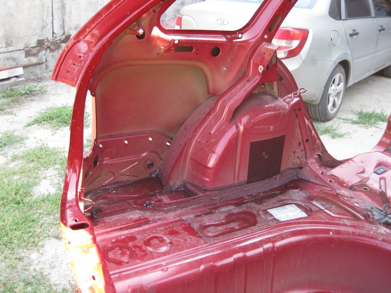 Четверть кузовная Skoda Fabia 2007 универсал
