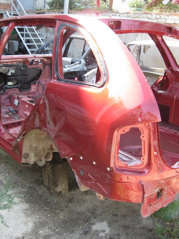 Четверть кузовная Skoda Fabia 2007 универсал
