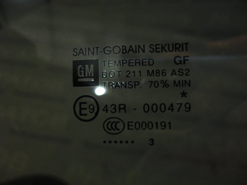 Стекло двери Opel Corsa 2013 хэтчбек