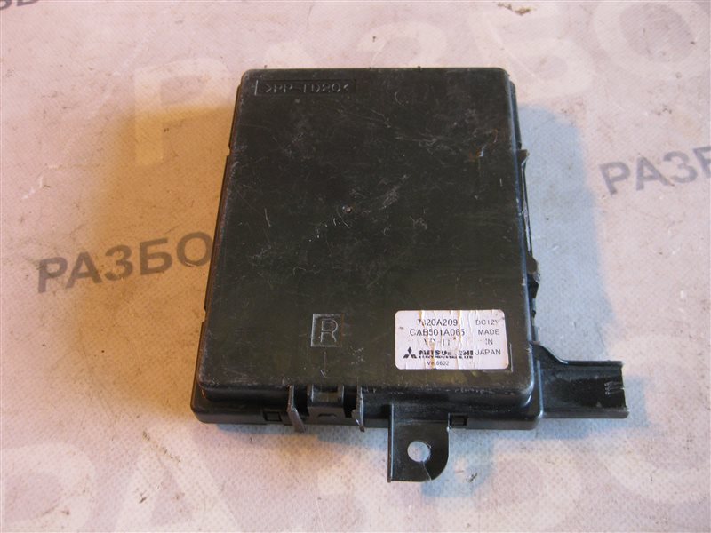 Блок управления кондиционером Mitsubishi Lancer 10 2007 седан