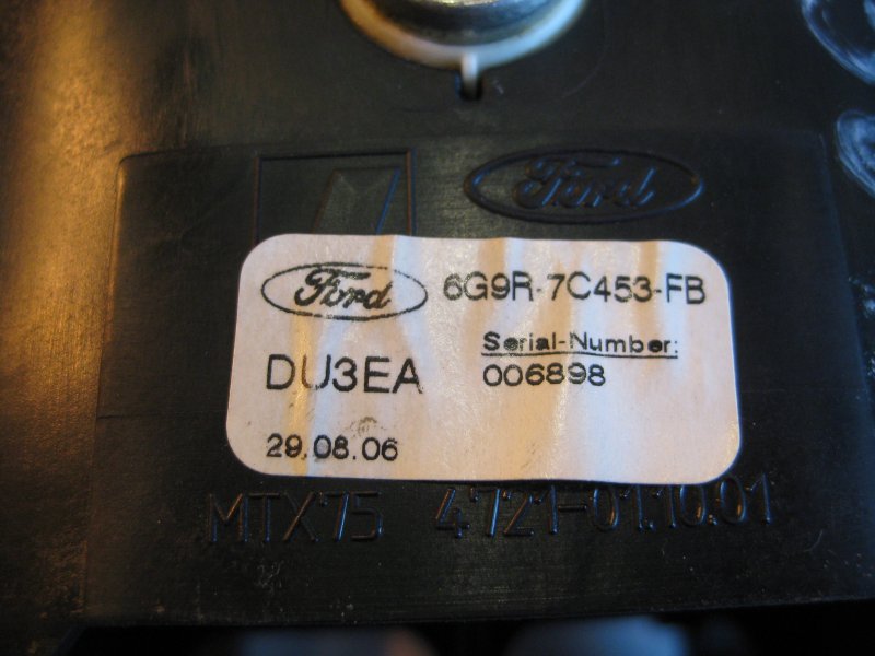 Кулиса КПП Ford Galaxy 2006
