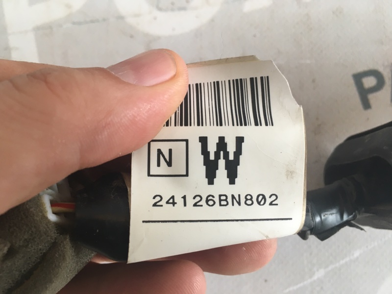 Проводка двери Nissan Almera N16 2005 хэтчбек