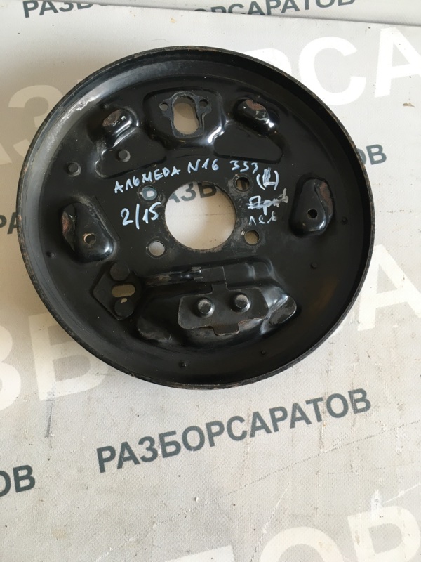 Щит опорный Nissan Almera N16 2005 хэтчбек