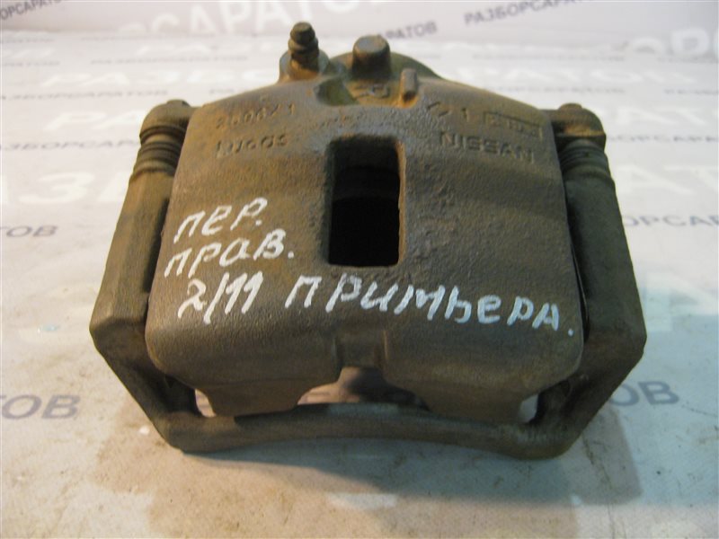 Суппорт тормозной Nissan Primera P12 2003 хэтчбек