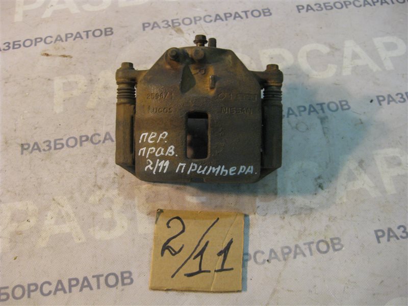 Суппорт тормозной Nissan Primera P12 2003 хэтчбек