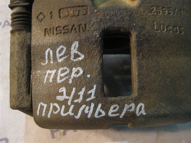 Суппорт тормозной Nissan Primera P12 2003 хэтчбек
