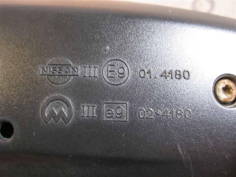 Зеркало Nissan Primera P12 2003 хэтчбек