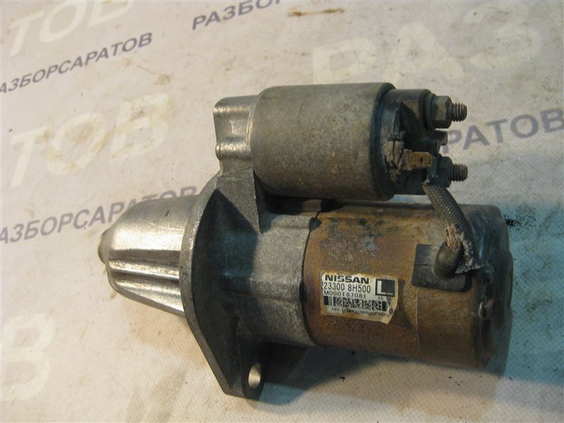 Стартер Nissan Primera P12 2003 хэтчбек